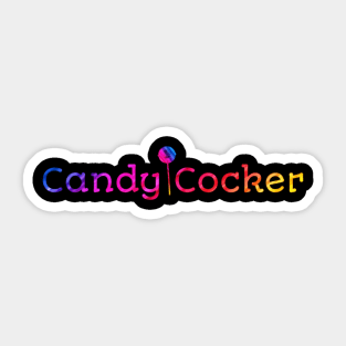 Candy Cocker Sticker